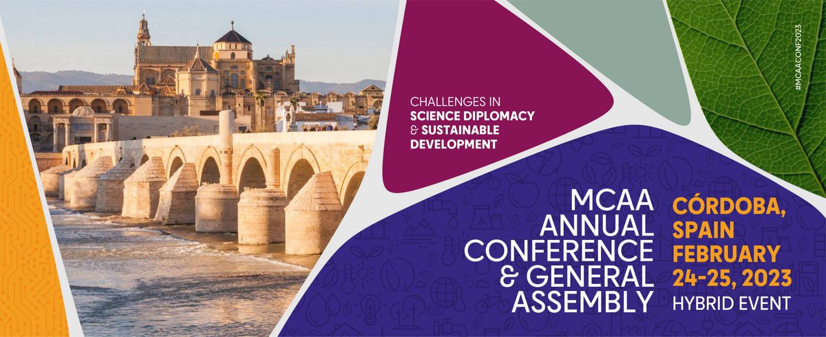 The MCAA Annual Conference is back! Join us at the 2023 MCAA Annual Conference, on “Challenges in Science Diplomacy and Sustainable Development,” which will take place in Cordoba, Spain, on 24th and 25th February 2023. Reigster here: mariecuriealumni.eu/conference-2023