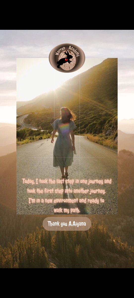 WarrenHeadHare's tweet photo. #newbeginnings #lifepath #ascension https://t.co/Buf5nFPCk0