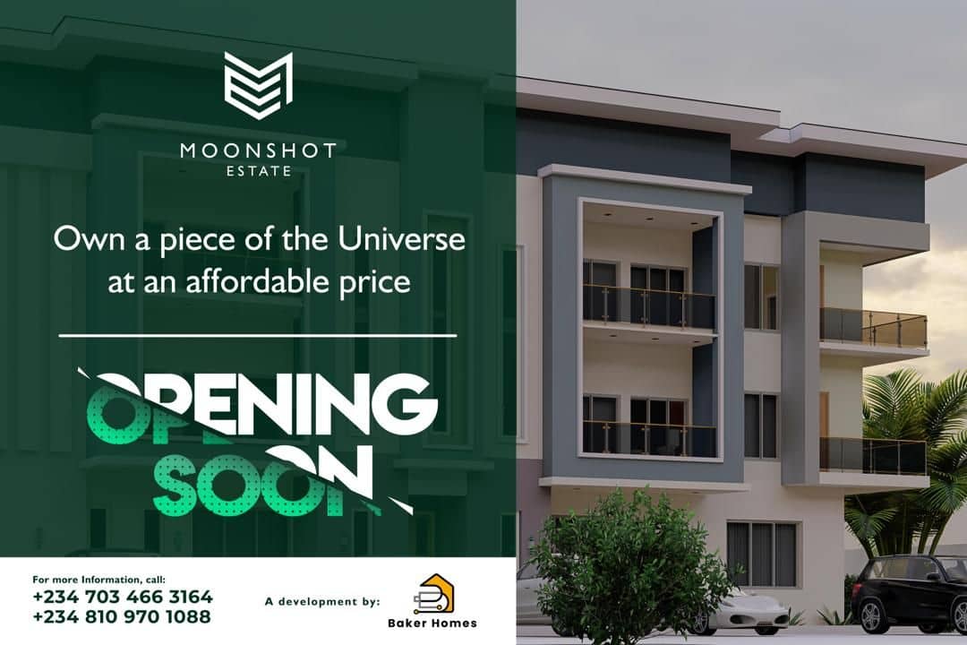 bakerind_'s tweet photo. Here's a sneak peek of Moonshot Estate, situated at Kuje, near the Centenary Smart City, the City of Abuja. 

Get ready to own a land in this strategic fast developing area at an affordable price.

NOTE: Launch has been moved backward to January 21, 2023

ANTICIPATE!!! https://t.co/OERfGoWY3X