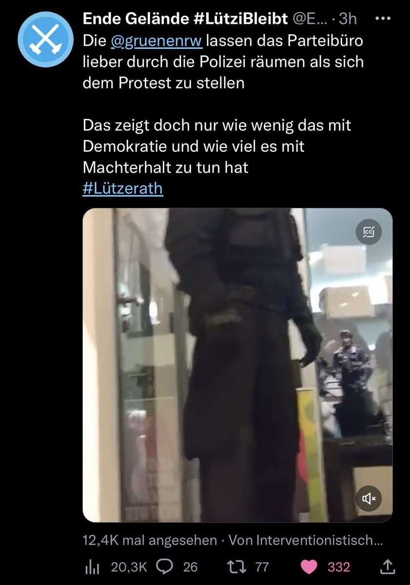 CarlaBuettner's tweet photo. Wie die Grünen mit Besetzungen umgehen            Wie Die Linke mit Besetzungen umgeht https://t.co/Y6AEZBQ4hK