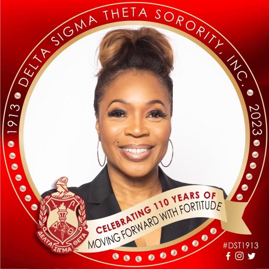 UReneeHall's tweet image. Delta Sigma Theta Sorority Inc. Celebrating 110 Years of Excellence and 110 Years of Creating Social Impact and Fighting for Social Justice!! I’m honored and blessed to celebrate 30 Years in this fight Moving Forward with Fortitude!🙏🏽🙏🏽♥️🔺 #J13 #DeltaIota #Spring93 #GSU