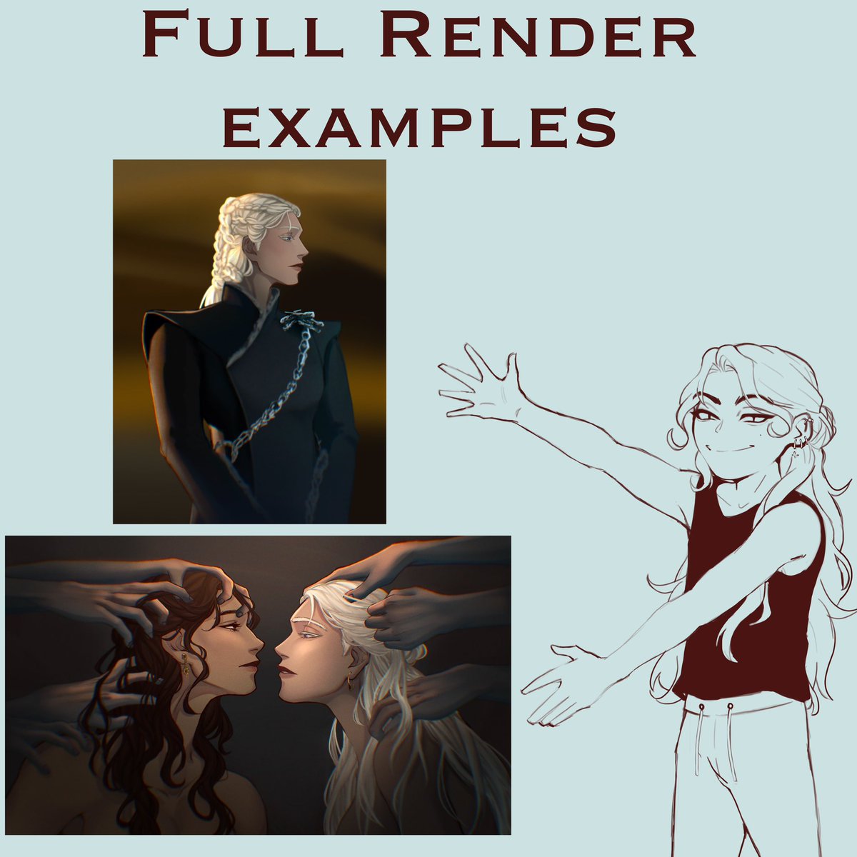 matcha_illust_'s tweet photo. Some new commission info, I will also be offering some sales, one will be in February so look out for that if you’re interested! #commissionsopen https://t.co/mbns94RpTq