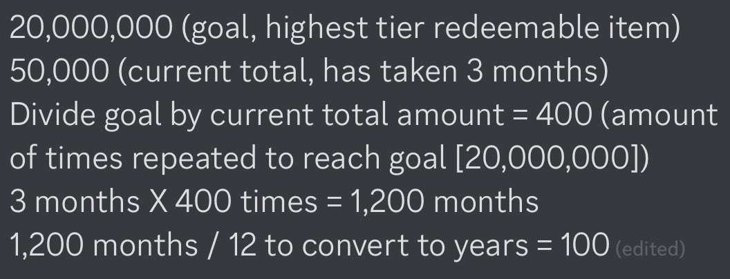 CrruptWrld's tweet photo. Hey @MoistCr1TiKaL, did the math for your channel points and it’s gunna take me 100 years to get VIP😭 Please consider lowering it😩 2,000,000 points would be 10 years, and 200,000 points would be 1 year, maybe consider something in between? Please?😂 https://t.co/voGchWZPqo