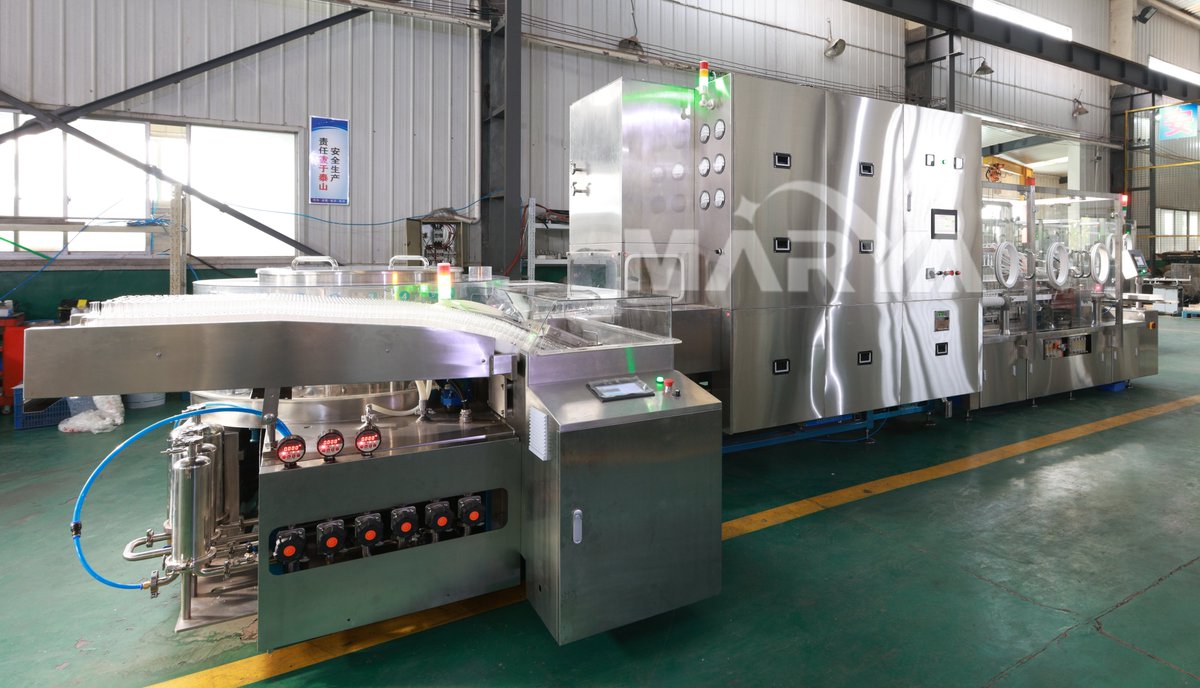 Shanghai_Marya's tweet image. Marya Liquid Filling Machine 
Ampoule Washing Drying&amp;amp;Sterilizing Filling Sealing Line
#fillingmachine #liquidfillingmachine #ampoulefillingmachine #Pharmaceutical