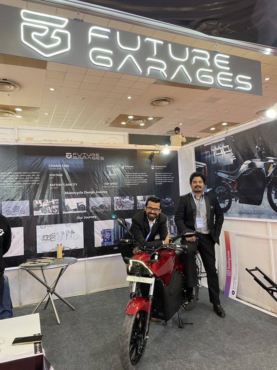 futuregarages's tweet photo. The ELK is ready to go at the Auto Expo 2023 !

Come experience the electric future with Future Garages

#autoexpo2023 #autoexpo #electricmotorcycles #electricvehicles  #ev #launchingsoon https://t.co/PNH58tEinN