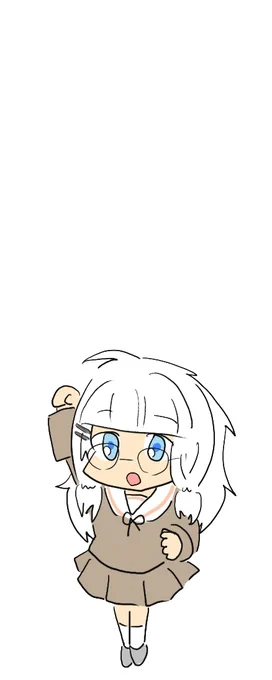 「びゅんと飛んでくクソボケザウルス」ゴロがよいので、上にスワイプするとクソボケちゃんが飛んでいきます 