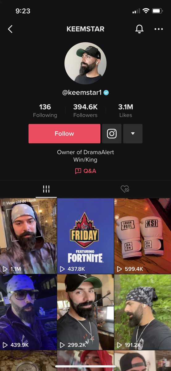 PointCrow's tweet photo. @hasanthehun Nah, it’s bait. Besides the cringey “I date gen z girls”, he posted this and changed his bio to win/king to make pronouns the butt of a joke. It’s keemstar, the bar is in hell and he still lowers it https://t.co/MHE3A83La6