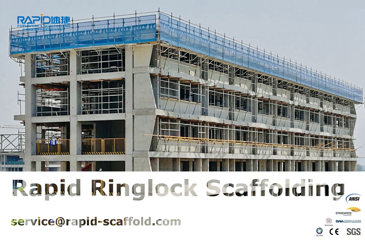 Chinesescaffold's tweet photo. Create a Safe, Elevated Workspace With Scaffolding From Rapid’s.

Buy China scaffolding?
Get a free quote from us now!
Mail: frankwu@rapid-scaffold.com

#rapidscaffolding #scaffolding #scaffold #formwork #construction #China https://t.co/AUL94qfgdn