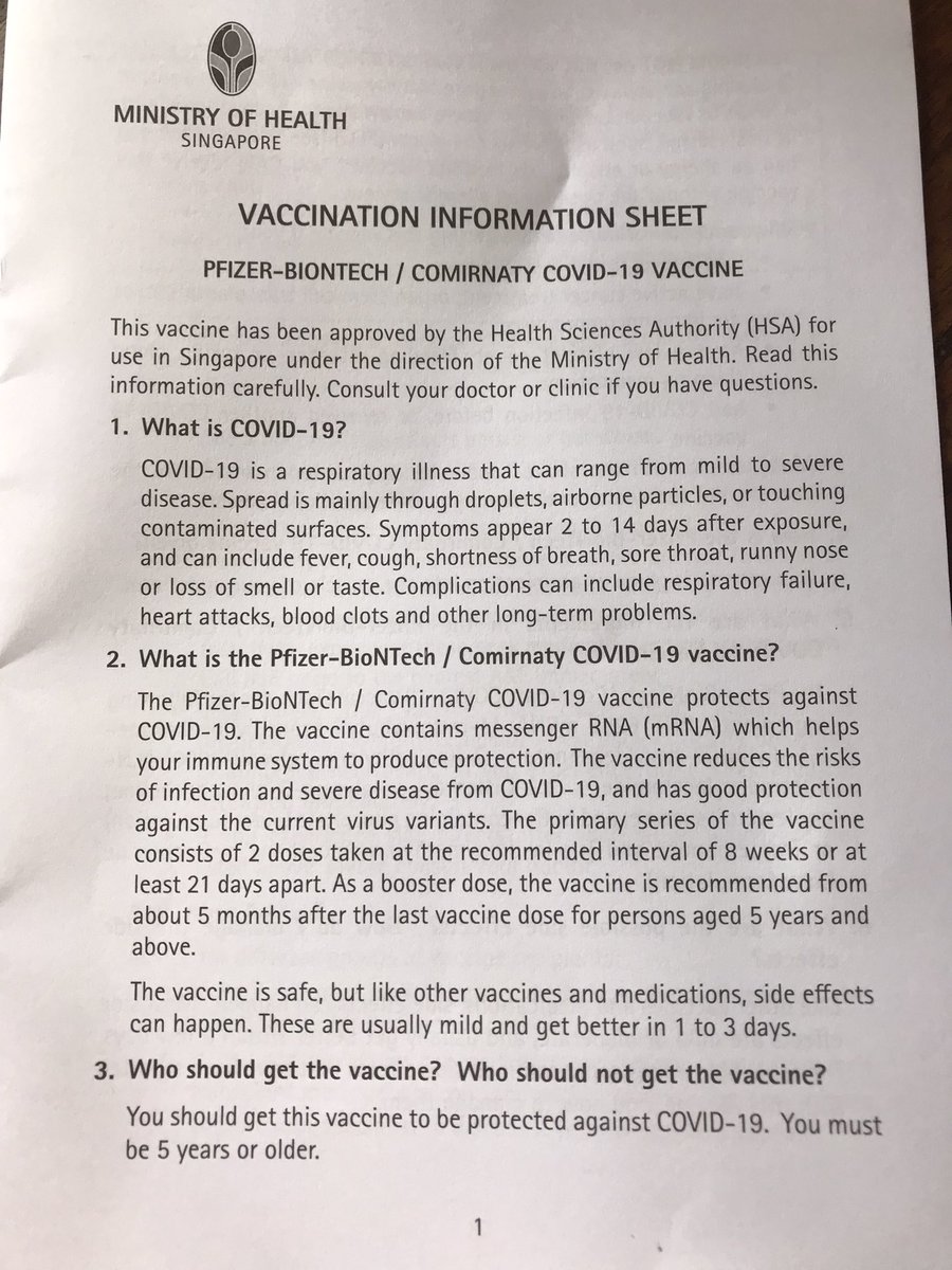 DeborahYuen6's tweet photo. Just had my bivalent vaccine booster dose. Altogether I had 5 injections for Covid 19 vaccinations. Will rest now. https://t.co/13jlvf2eLg