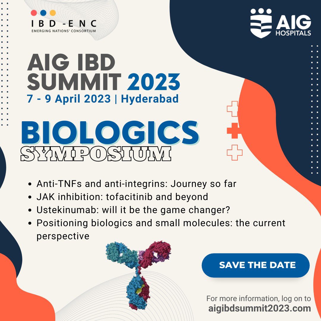 ibd_enc's tweet photo. Don't miss out on the AIG IBD Summit 2023 featuring an dedicated Biologics Symposium. Learn about how new revolutionary biologics are impacting IBD care. Register now at https://t.co/F3g17bF9SP #IBDENC #IBDSummit #BiologicsSymposium #biologics https://t.co/DvljRbzJfS
