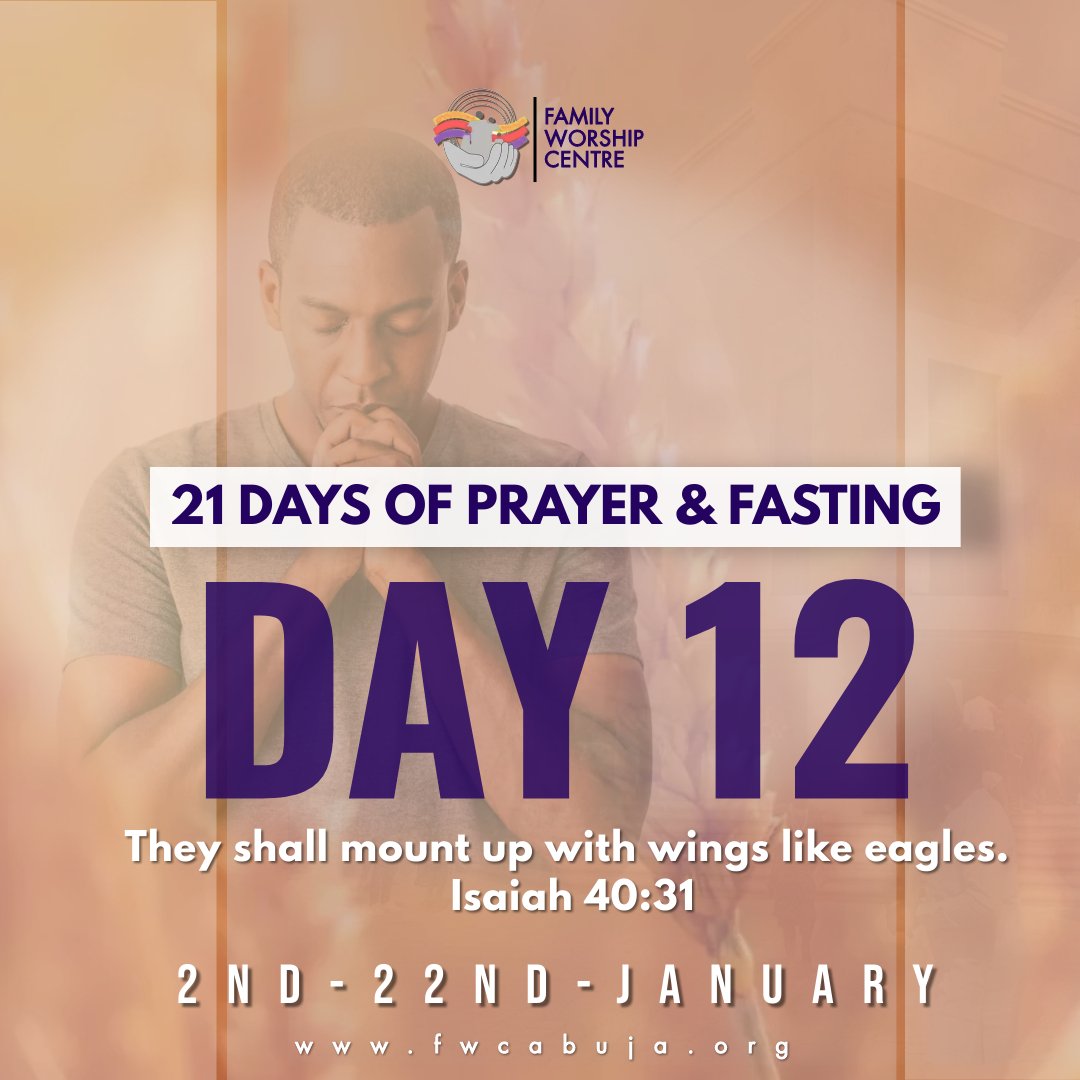 FWCAbuja's tweet photo. Therefore we do not lose heart. Even though our outward man is perishing, yet the inward man is being renewed day by day  - 2nd Corinthians 4:16

#fasting  #Prayer  #intentionalliving  #measurableprogress  #2023  #fwcabuja https://t.co/EXtuIXQQPj