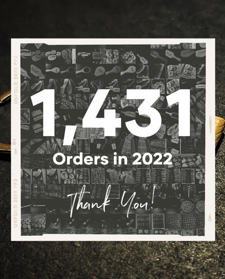 imRiLTV's tweet photo. Might be a little late for a New Year post but just want to express how grateful we are last year in our small business. We delivered total of 1,431 items from our laser graving business in just a little over 2 months! Thankyou!
#laserengarving #SmallBusiness #hardworkpaysoff https://t.co/pMH9iJPrzh