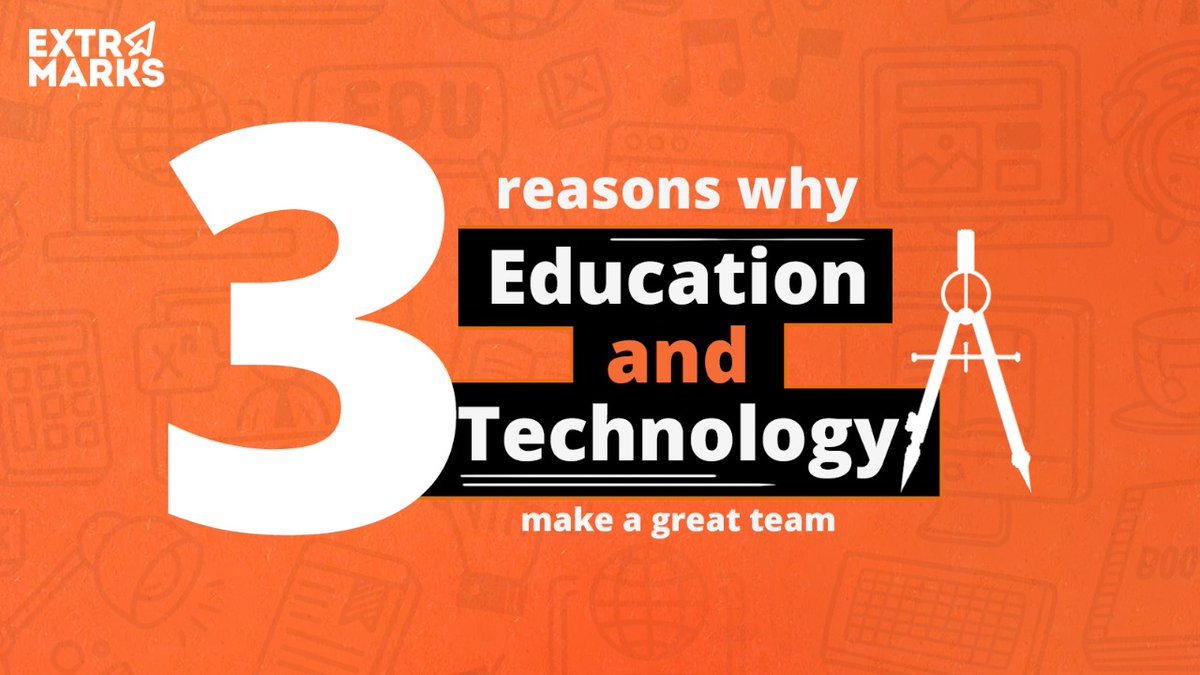 Extramarks's tweet image. Three reasons why education and technology make a great team:
(1/4)
#edtech #mlearning #elearning #education #curiosity