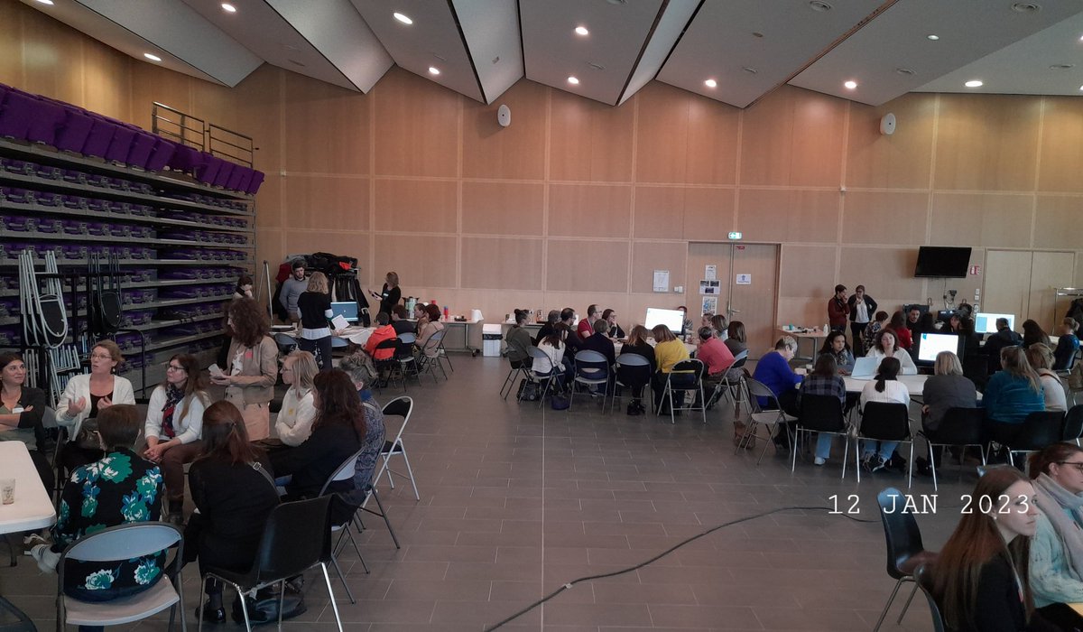 #collaboration Une rentrée 2023 sous le signe du partage 🤝  temps d'échanges entre les équipes du #poleemploi #Villefontaine et de l'agence de #Bourgoin avec celle du #département 38 à 📍#MDD Bourgoin, 100 participants ont parlé complémentarité des offres de services✅️👍