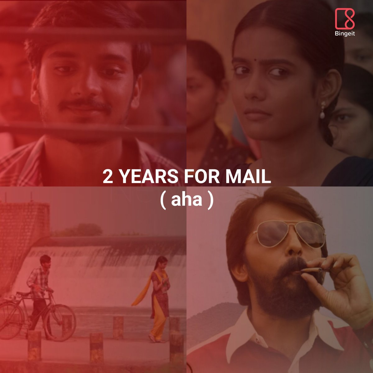 2 years for #Mail
#MailOnAHA Streaming Now
@priyadarshi_i @HarshithReddyM #ManiAegurla #UdayGurrala