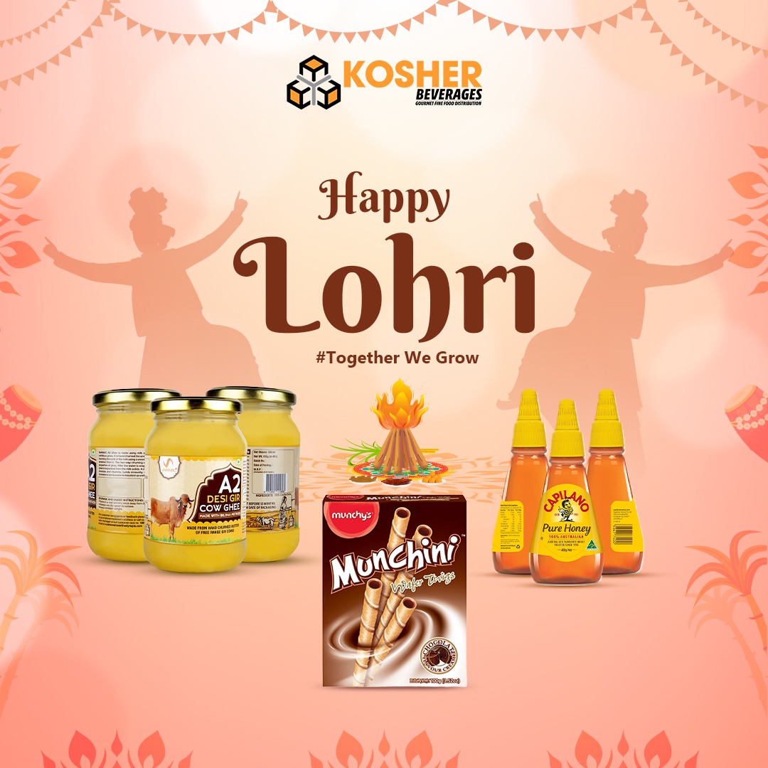May the beauty of the Lohri festival season fill your home with happiness. #HappyLohri #kosherbeverage #kosher #lohri #lohricelebration #festival #india #indianfestival #lohrifestival #togetherwegrow #distributorchannels #followus #premiumfood #food #Gourmet #importers
