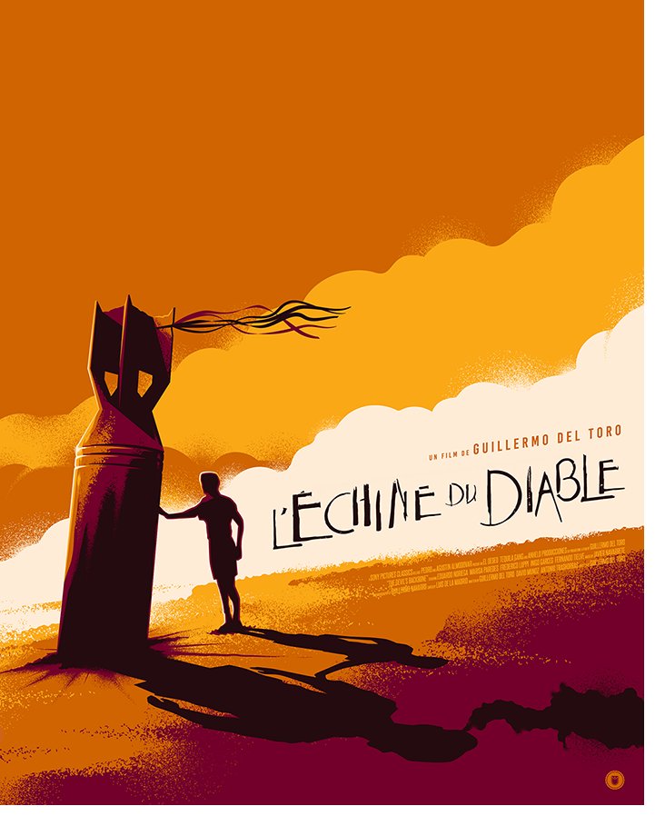 MatthewAMullins's tweet image. French Language Alternative poster for The Devil's Backbone (2001)
Original title: El espinazo del diablo
By Thomas Walker    @tommypocket tommypocket.com
instagram.com/tommypocket
#DevilsBackbone #AlternativePoster #ThomasWalker