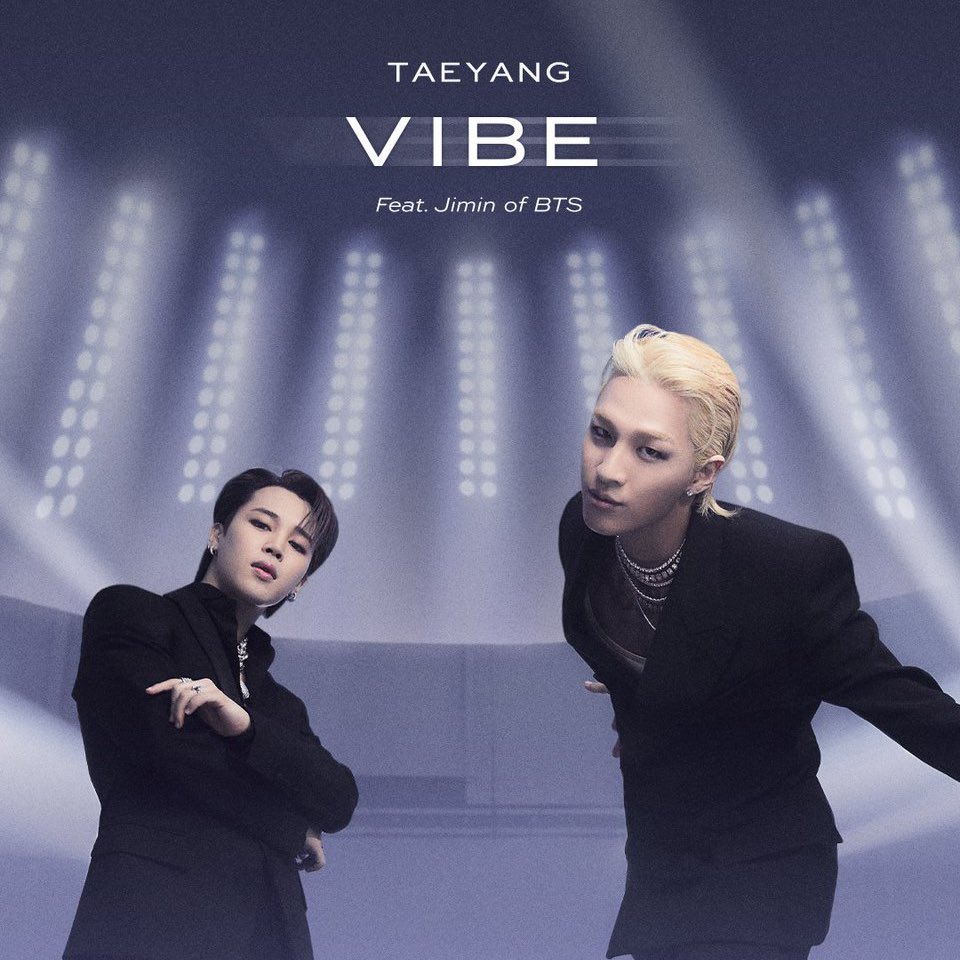 PopBase's tweet photo. Jennie, Rosé and Jisoo of BLACKPINK show love to Taeyang’s new single ‘VIBE’ featuring Jimin of BTS. https://t.co/jnygZLcEE5