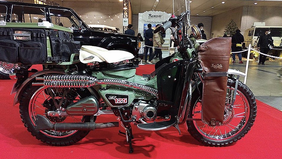 ホンダ CT125ハンターカブを、群馬県「GARAGE521」がカスタマイズ