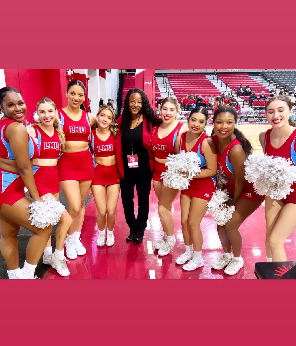 SVP_DrK's tweet photo. It’s the spirit for me. Let’s go Lions. Give it up for our talented  @lmulionsspirit squad.@LMUStudentEXP https://t.co/Z64Vb7AM8T