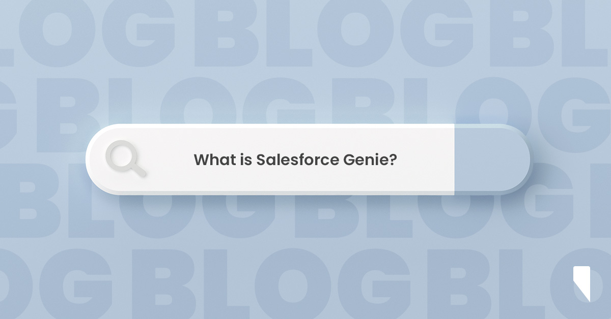 Want to meet Genie, a real-time platform used by the customer to create wonders? For detailed information, click the link and visit our blog.☕ bit.ly/3GYfjVw 

#INSPARK #TeamINSPARK #Blog #Salesforce #Genie #CRM