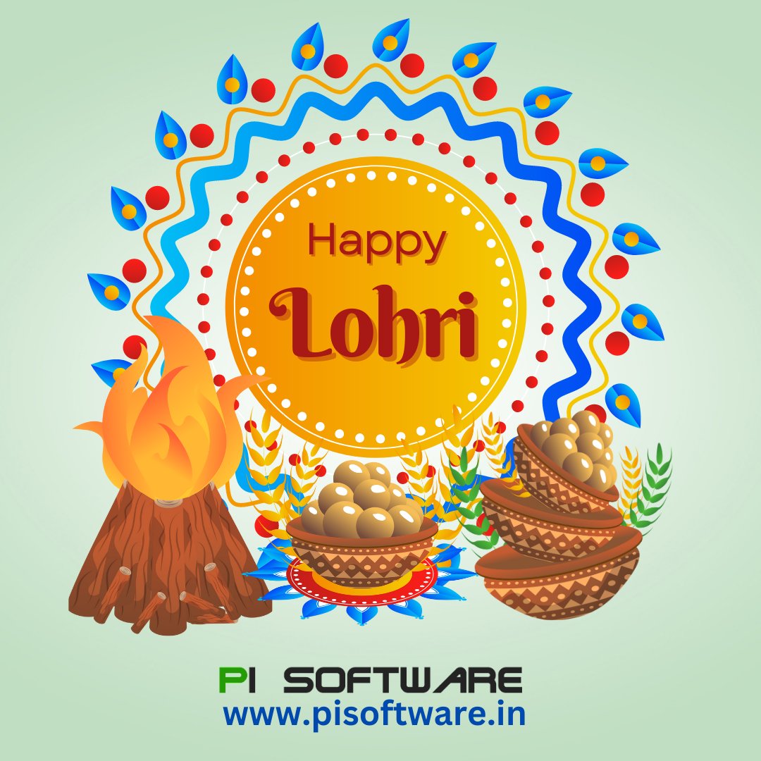 PISoftwareIndia's tweet image. May the occasion of Lohri burn away all the negativities and problems from your life and bring you peace. Wish you a Happy Lohri  
#HappyLohri 🔥#PISoftware #PISoftwareIndia