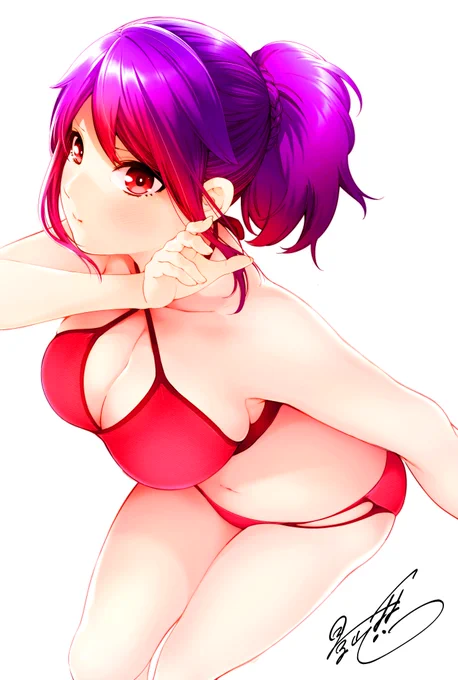 #絵を彩度100にすると超派手 #バズゲーム派手派手だ～～! 