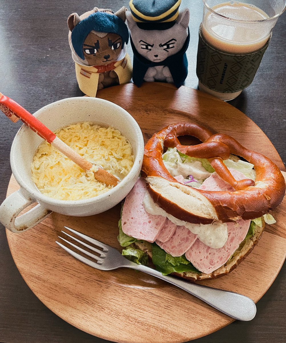 朝ごはん(午後) 