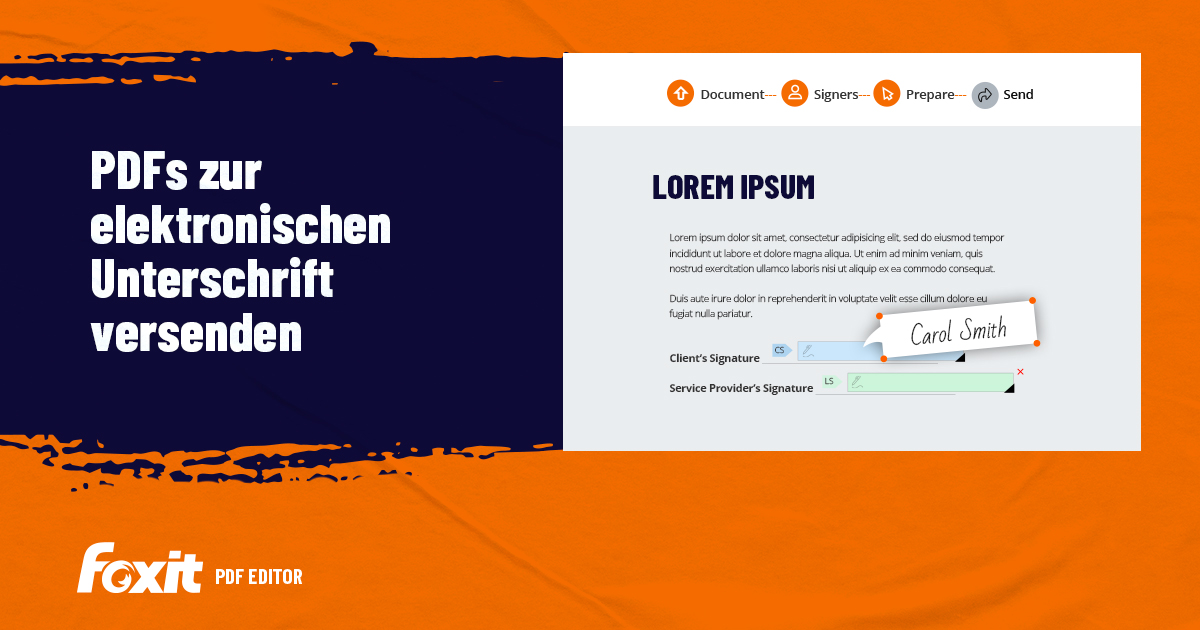 foxiteurope's tweet image. In diesem Tutorial erfahren Sie, wie Sie PDFs zur elektronischen Unterschrift versenden #TippsamFreitag #Tutorial 
bit.ly/3H2deIr #SignPDF #PDFschuetzen #eSigning #eSignatur