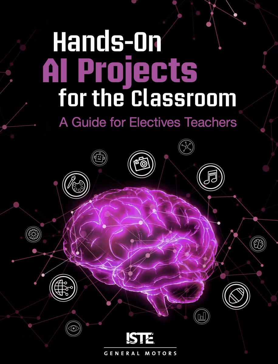 edTechEvans's tweet photo. Looking to have students explore Artificial intelligence?
@ISTEofficial has put together some great resources to support this! They include guides, lesson plans, objectives/standard alignment, activities...
#AI #ArticficialIntelligence #OpenAI #ChatGPT

https://t.co/A8nibDxEt7 https://t.co/9EvcG5dWov