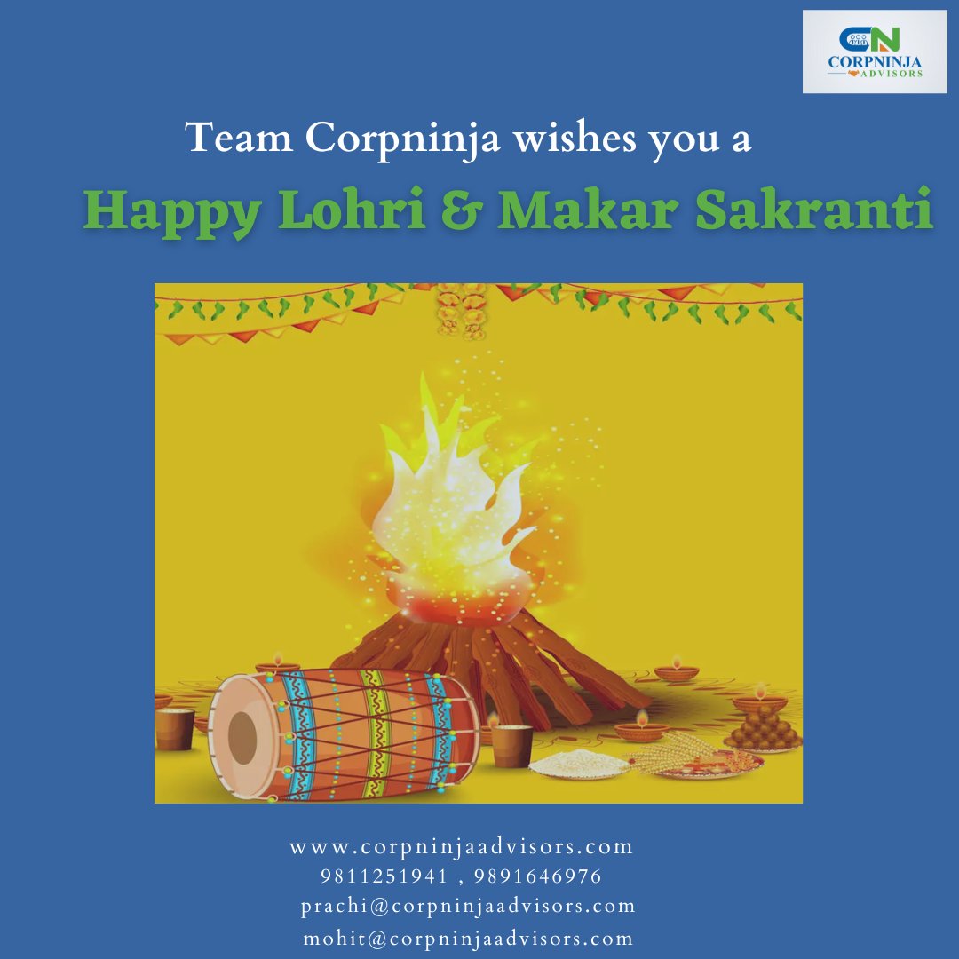 CorpninjaA's tweet photo. Team Corpninja wishes a very Happy Lohri and Makar Sakranti to everyone

#HappyLohri2023 #MakarSankranti https://t.co/1LcL85pEZg