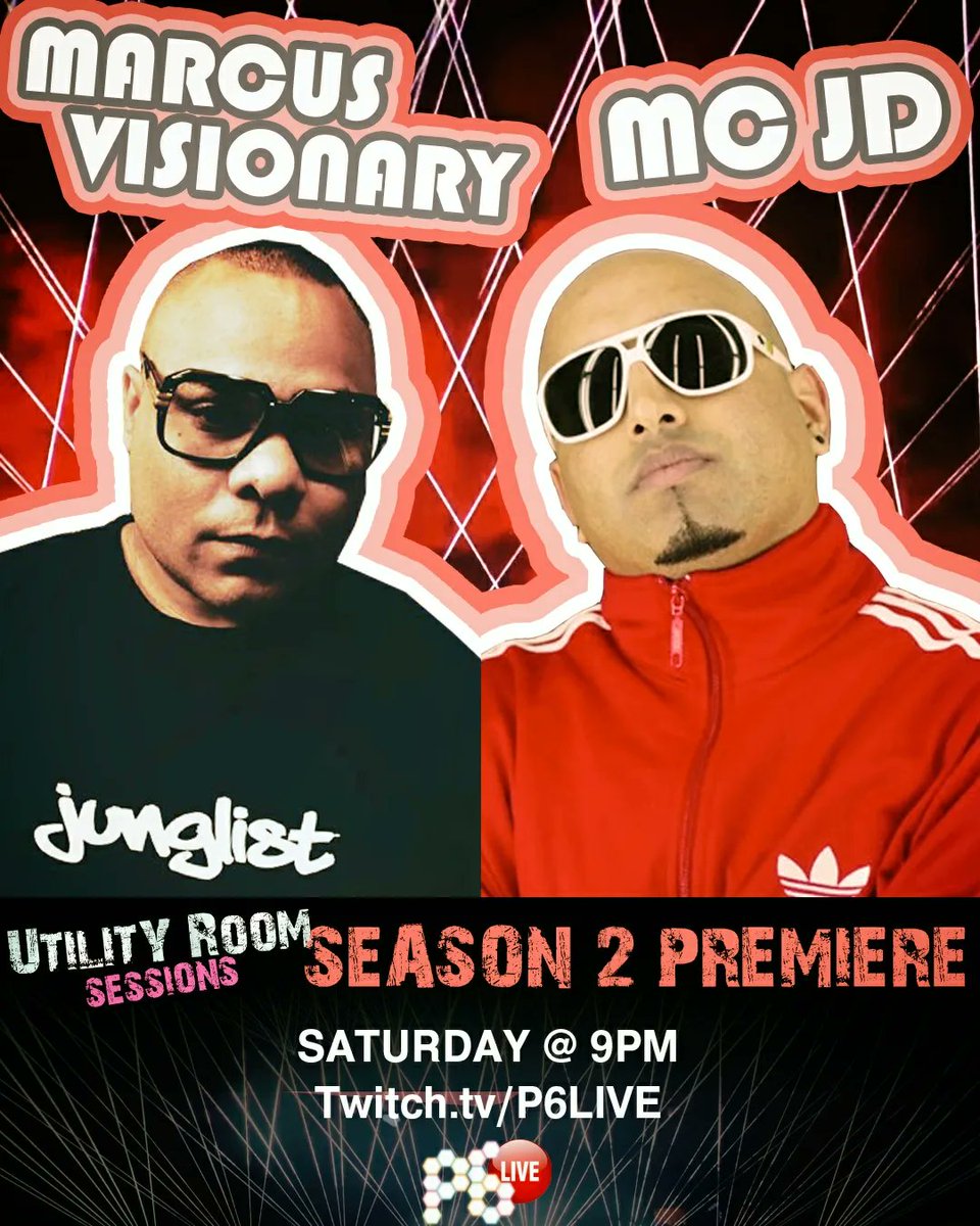 iSmashHouse's tweet photo. Catch @marcusvisionary &amp; @mcjd live this Saturday on #urutilityroom hosted by @DJJELO 

#jungle #dnb #toronto https://t.co/ON5uqAIWPe