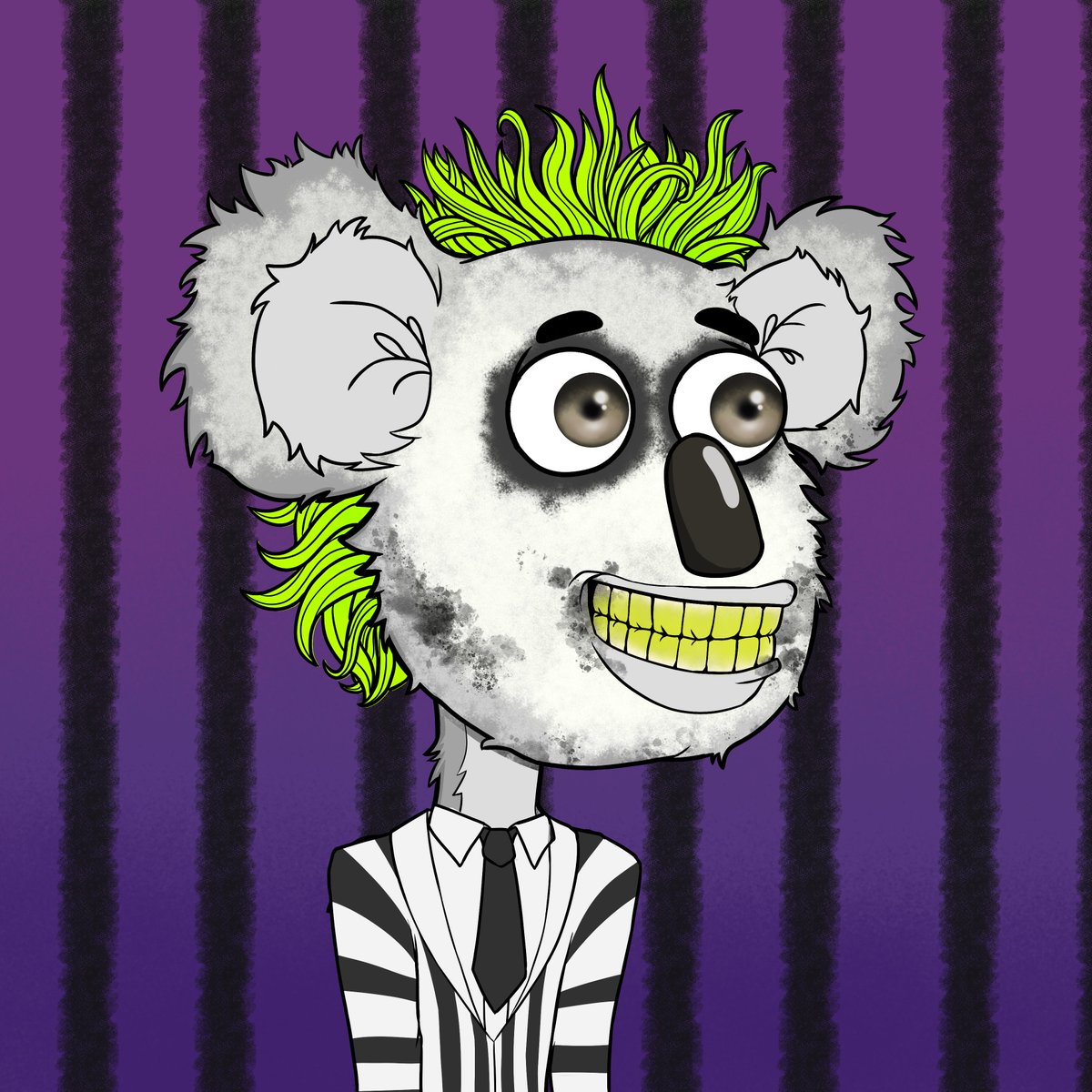 GenRascalNFT's tweet image. "Beetlejuice, Beetlejuice, Beetlejuice"

After Wednesday, we've been on a Burton-binge lately and once again this guy haunts my nightmares!

Don't say his name!

#generationrascal #art #digitalart #nft #nftart #illustration