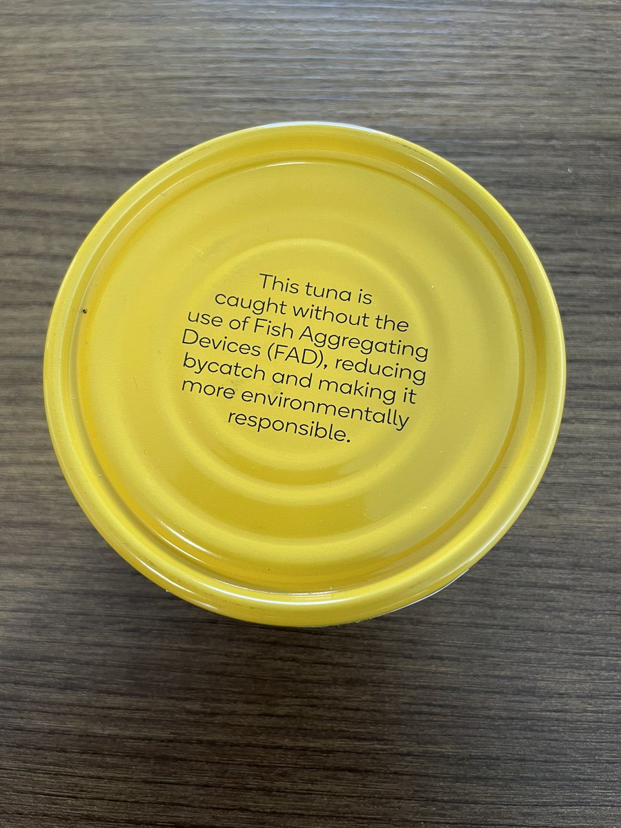 AryOut_N_About's tweet photo. Remember to shop less endangered tuna species - yellowfin tuna come from sustainable stocks #MarEnvS20 https://t.co/Ypbdbktg85