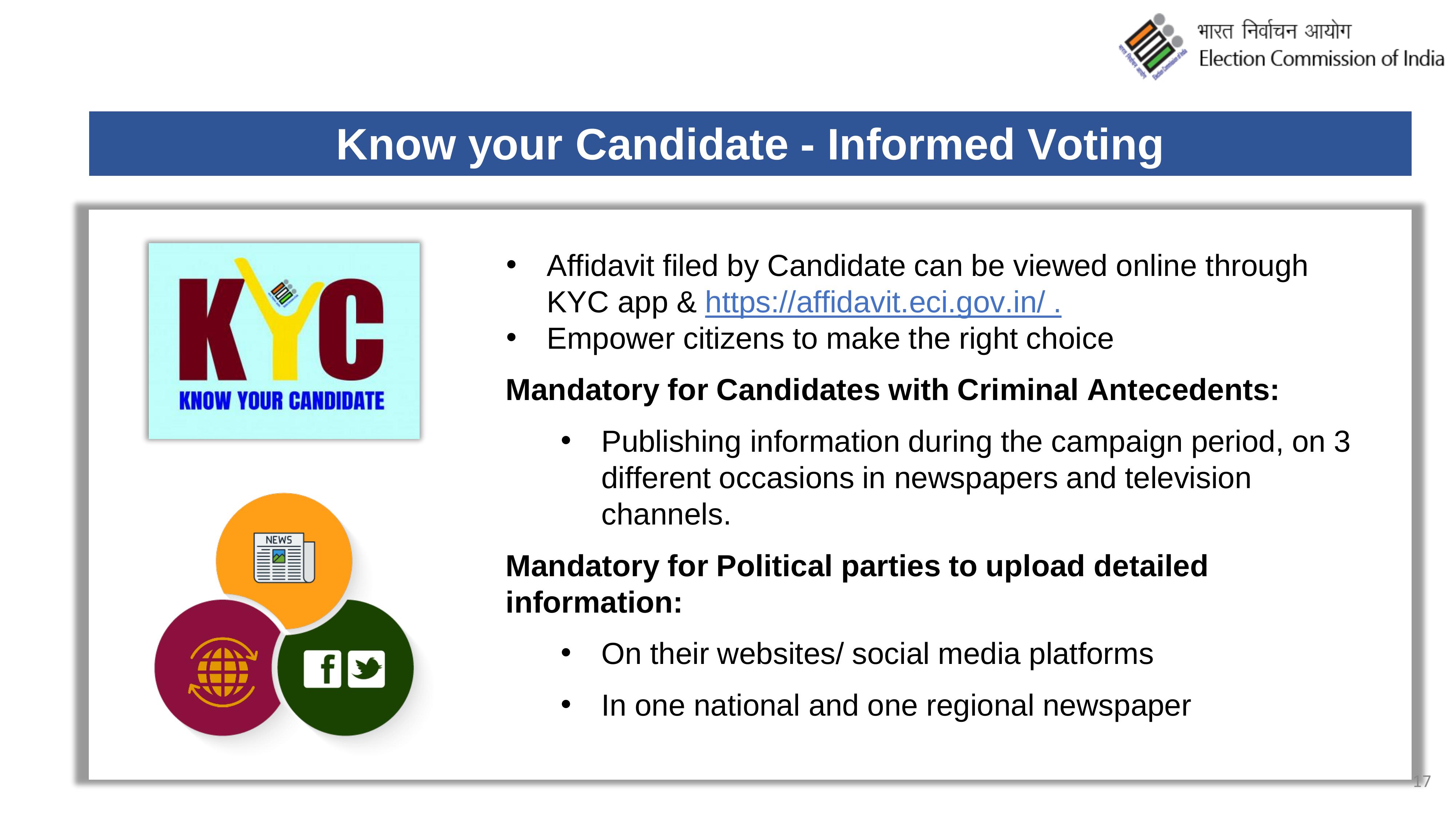 Know your Candidate.jpg - IT Apps - Election Commission of India