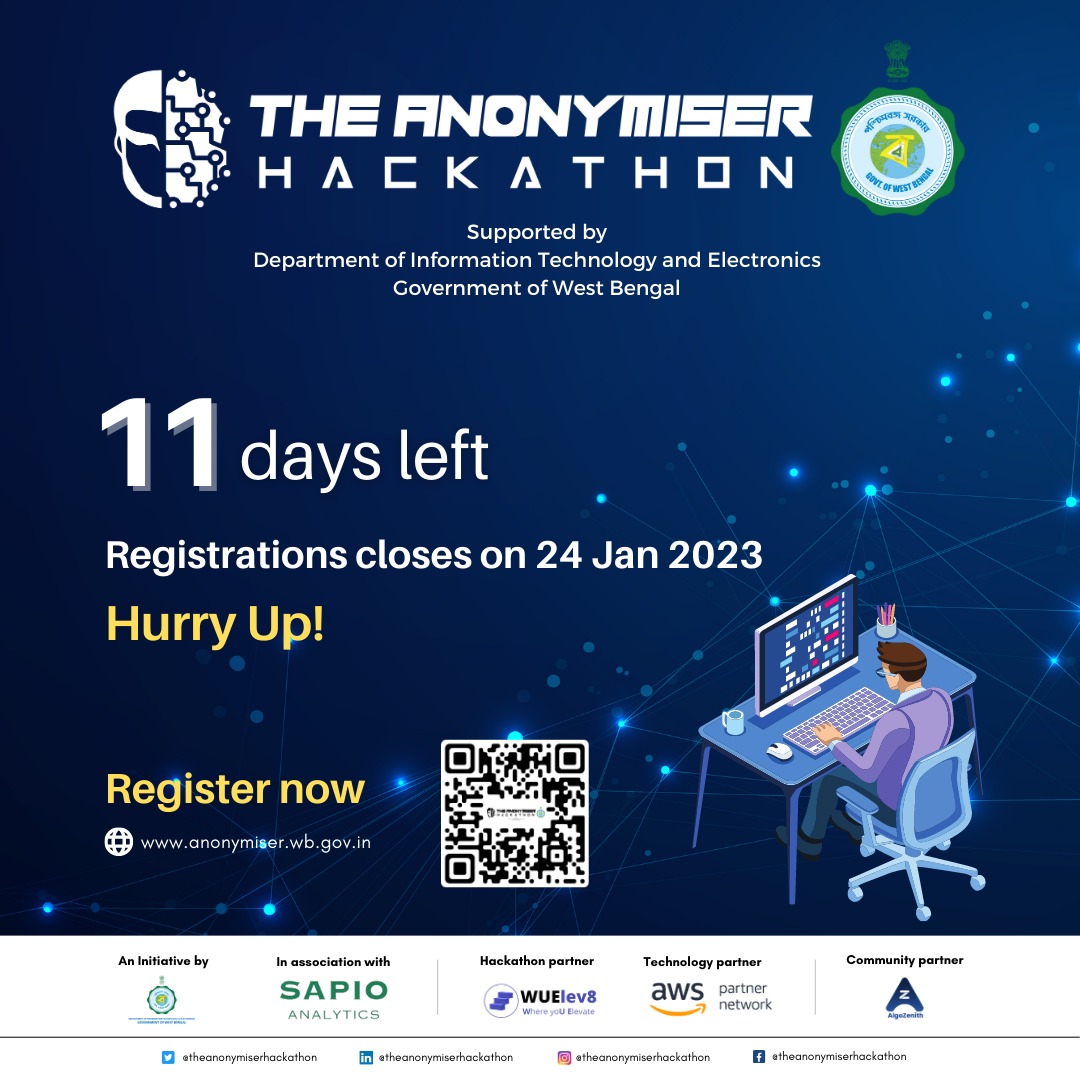 The Anonymiser Hackathon tweet media