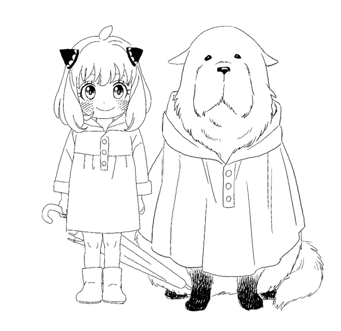 雨の日おでけけ 