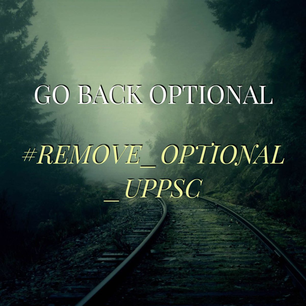 ज्यादा से ज्यादा ट्वीट और रिट्वीट करें 👇
#Remove_Optional_UPPSC

<a href="/myogiadityanath/">Yogi Adityanath</a>
<a href="/kpmaurya1/">Keshav Prasad Maurya</a> <a href="/brajeshpathakup/">Brajesh Pathak</a> <a href="/MrityunjayUP/">Mrityunjay Kumar</a> <a href="/ChiefSecyUP/">S.P. Goyal, Chief Secretary, GoUP</a> <a href="/CMOfficeUP/">CM Office, GoUP</a> <a href="/UPGovt/">Government of UP</a> <a href="/myogioffice/">Yogi Adityanath Office</a>