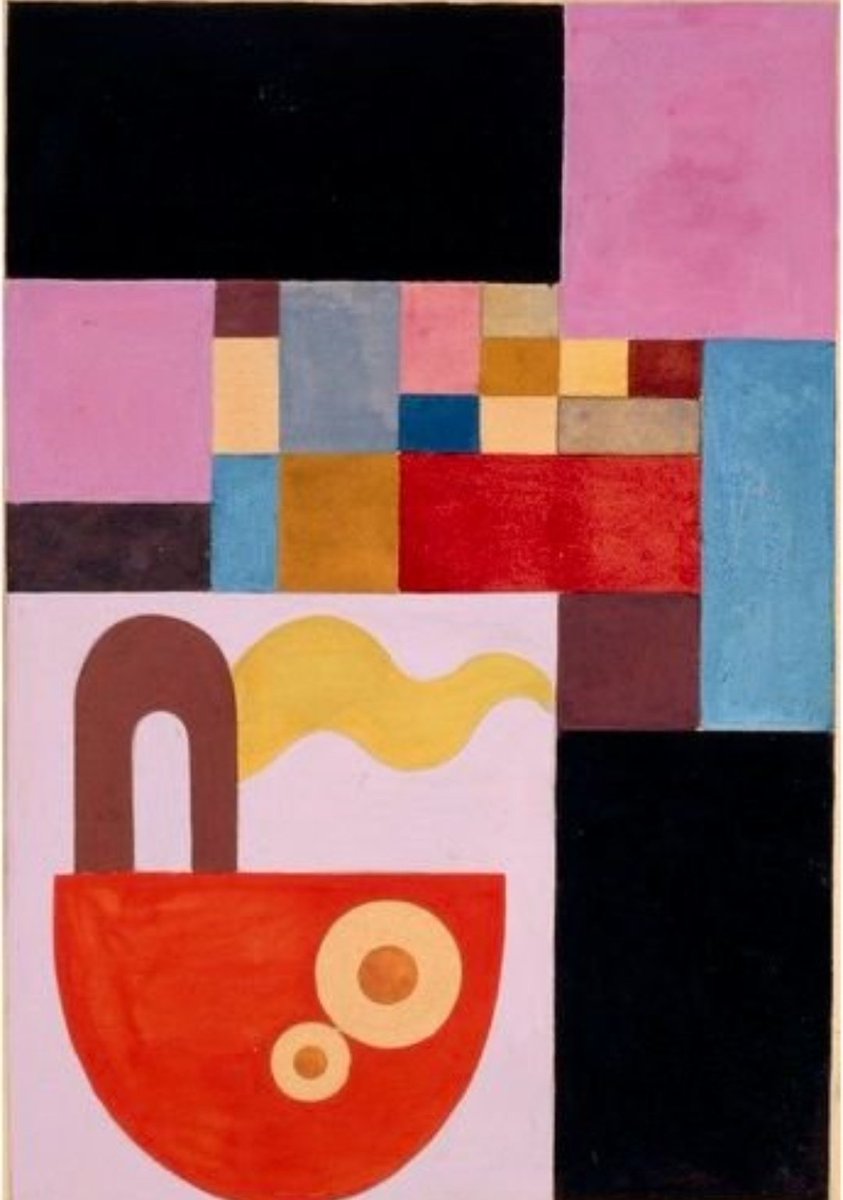Letnapark's tweet photo. Warum ist gestern noch zu früh für heute? 

Sophie #Taeuber-Arp *19.1.1889 – 13.1.1943, vielseitige Künstlerin, Tänzerin #Avantgarde #WomensArt

Kaffee 1916 https://t.co/tXmUG9sa5U