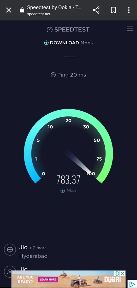 shashank_0123's tweet photo. @reliancejio 
5G at peaks https://t.co/QAEpYJ6jb8
