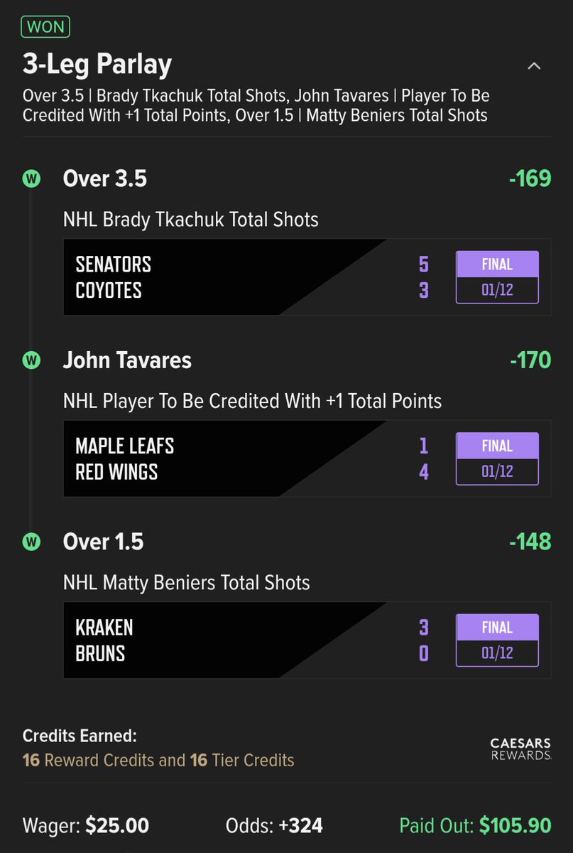 gretzkybetzkys's tweet photo. 1️⃣
2️⃣
3️⃣
Three parlays hit tonight in the @ParlayScience discord!

We really got a rad community over here. Check out the link in my bio to join!

Feel like a giveaway may be in order? 
I'll give $25 to a random person who retweets this up to 12pm EST tomorrow! https://t.co/DAJvNtjYhT