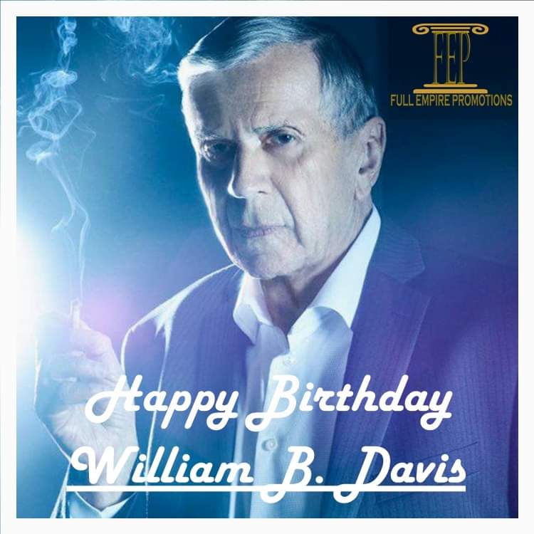 FullEmpire's tweet photo. Wishing a very Happy Birthday to William B. Davis! Star of The X-Files, Supernatural, and Upload! 🎈❤🎁🎂
.
.
.
#williambdavis #smokingman #cigarettesmokingman #thexfiles #upload #continnum #supernatural #midnightclub #happybirthday #fullempirepromotions https://t.co/jRapXQ9icw