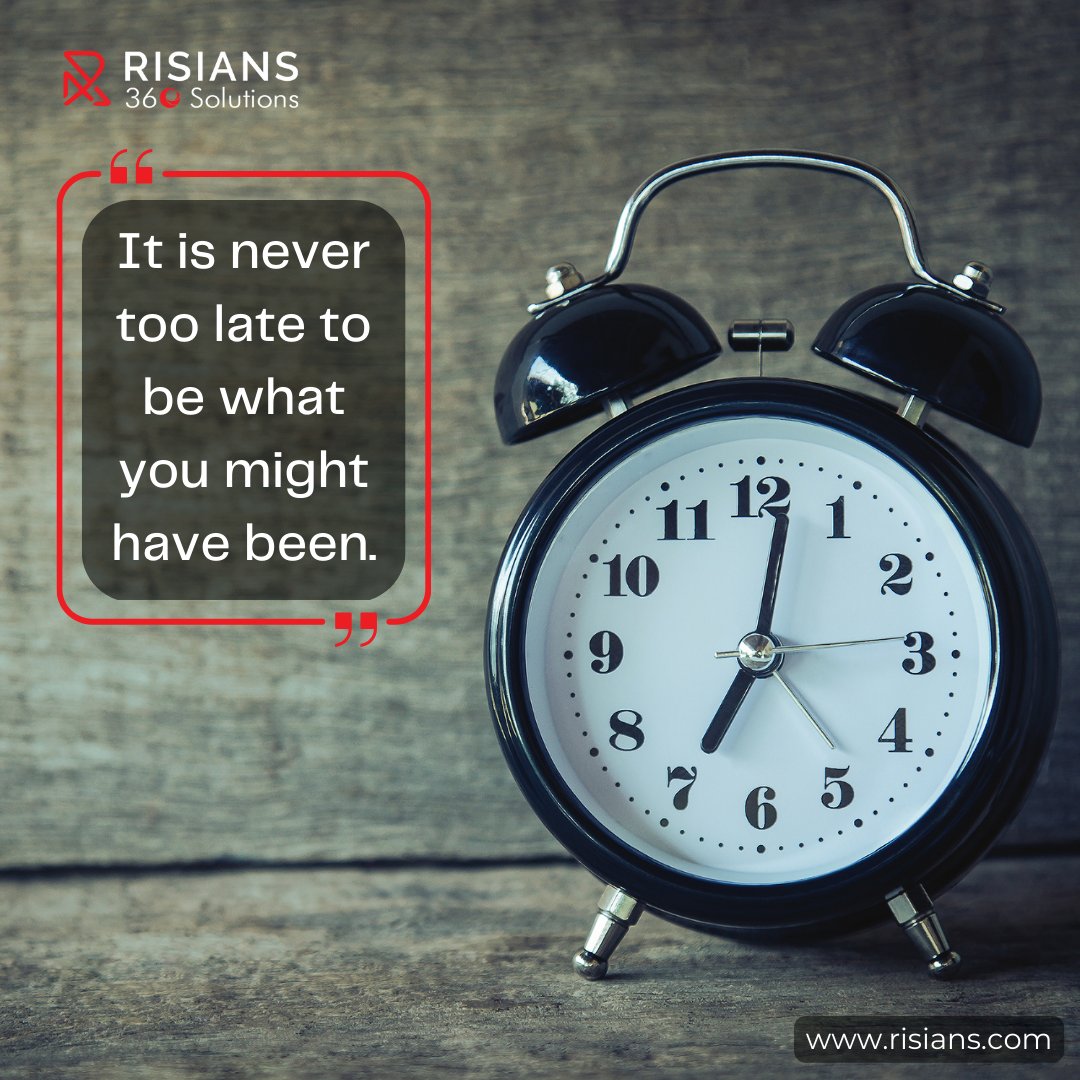 It is never too late to be what you might have been. 

#happyfriday #motivational #business #risians360sol #risiansaccounting #risiansauditing #dubai #uae #sharjah