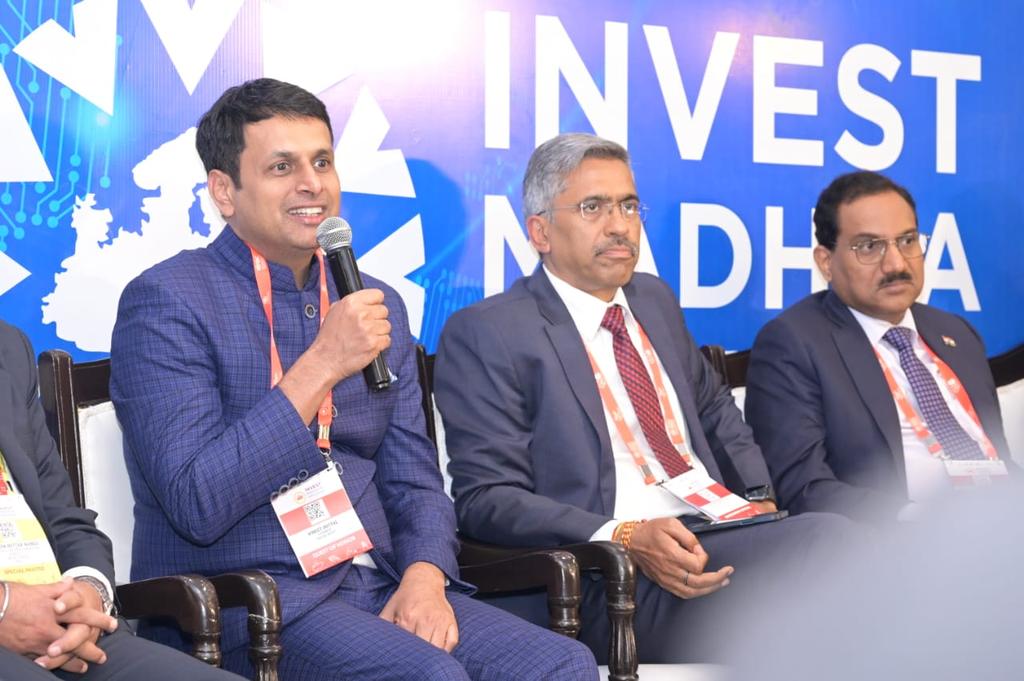 RUMSLimited's tweet photo. #InvestMPGIS 2023 has witnessed intention to investments worth 75 billion USD. #Renewable Energy sectoral session highlighted MP’s RE growth story, MoUs worth Rs 1,000 cr in RE sector and insights from industry leaders for future RE opportunities in the state.
@CMMadhyaPradesh https://t.co/8gtc533mqg