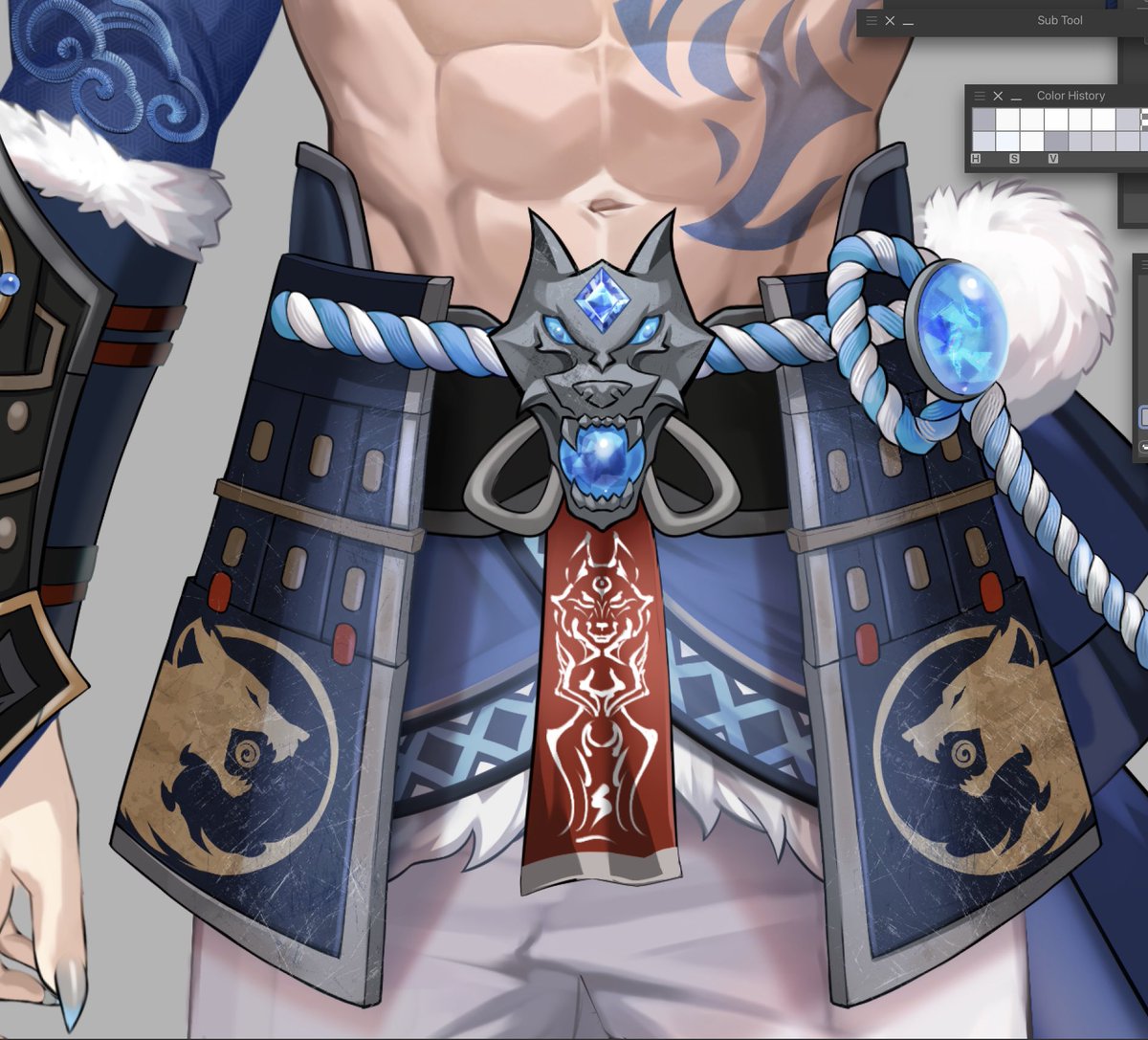 It’s the texture for me 💙
<a href="/BraveOkami/">Brave Okami 🐺</a>