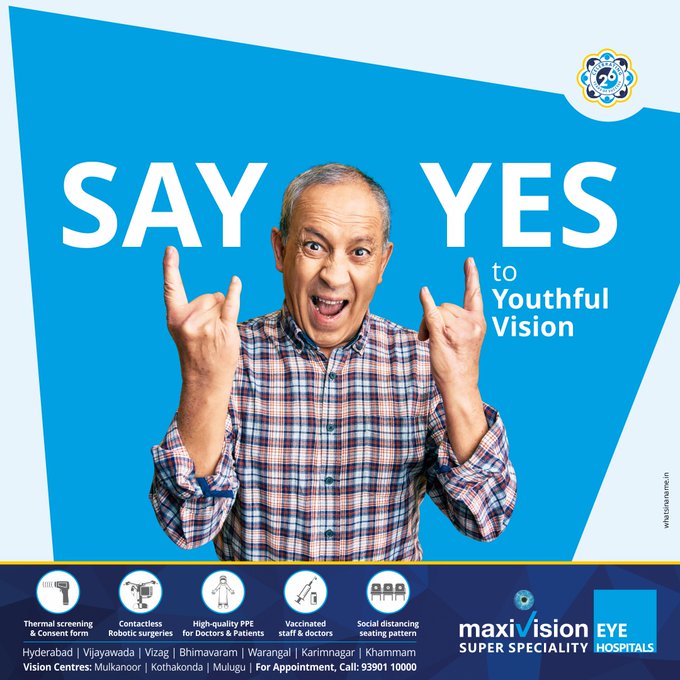 boopathy2790's tweet photo. Dial back vision to your youth. Book an appointment and connect with our eye specialists today.

To know more, visit,
https://t.co/Gtok401I4Q
Hello 7092955500

#MaxivisionEyeHospital #EyeSpecialists #cataracts #cataractspecialists https://t.co/EIzv7qWkEu