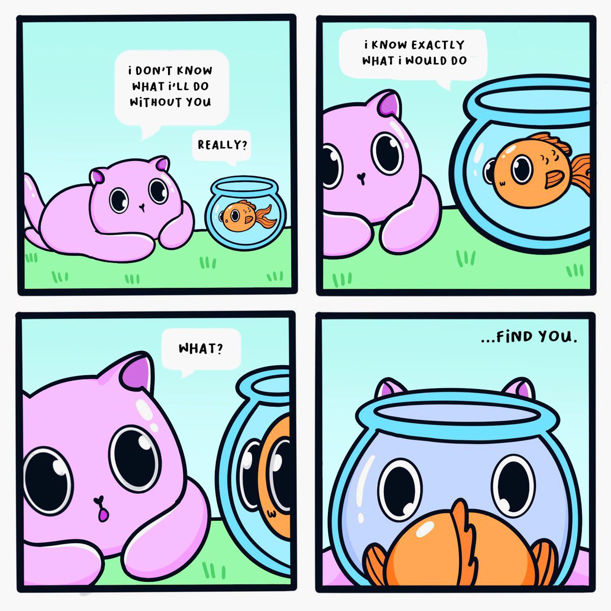 froyoverse's tweet photo. 🐱❤️🐟 #froyofriday https://t.co/LypUdra7zQ