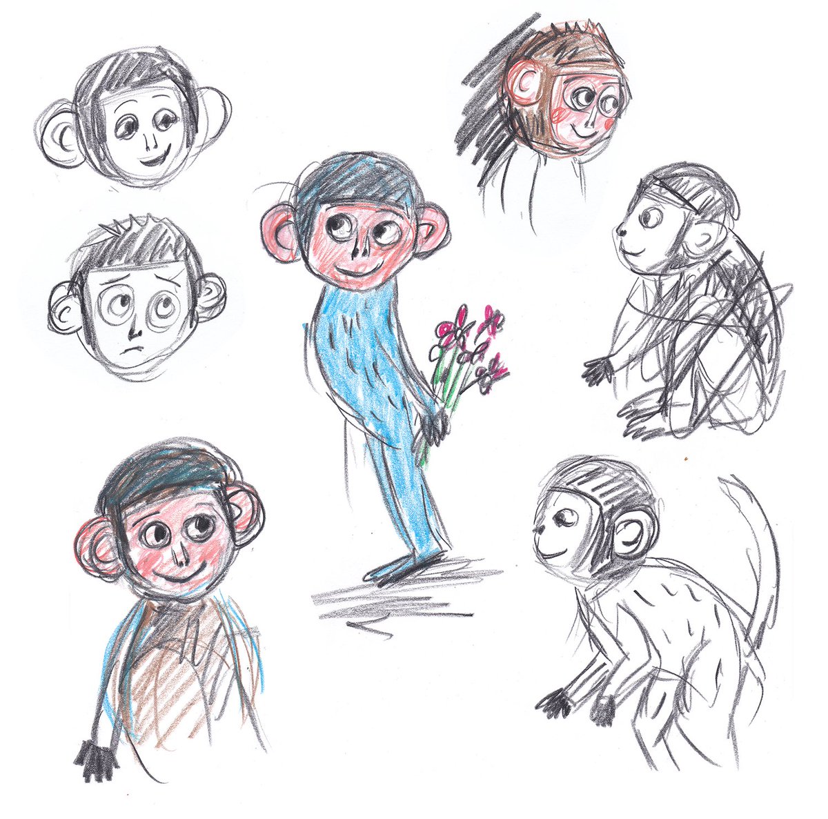 ElizabethSparg's tweet photo. 1/30 of 30 Days of Characters. #30daysofcharacters #childrensillustration #illustration #kidlitart https://t.co/0NZ7p0YDLv