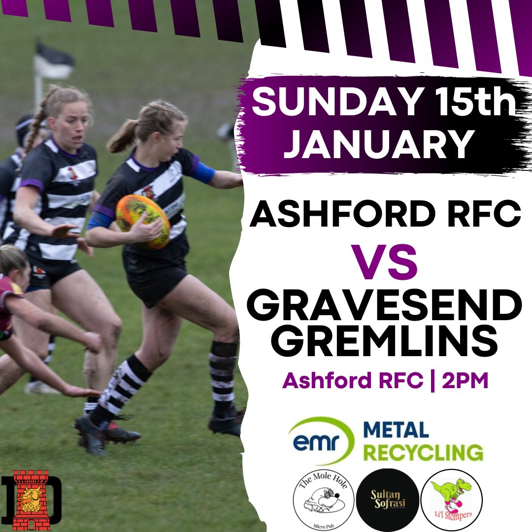 irst league game of 2023 🏉 All support welcome 💜

📸 <a href="/Alisonp06/">Alison Pretious</a> 

#gravesendgremlins #NC2SOUTHEAST #kentrugby #womensrugbykent #womensrugby #womensrugbyteam #womeninrugby #loverugby #tryandstopus #gravesendladiesrugby #ladiesrugby #ladiesrugbyteam