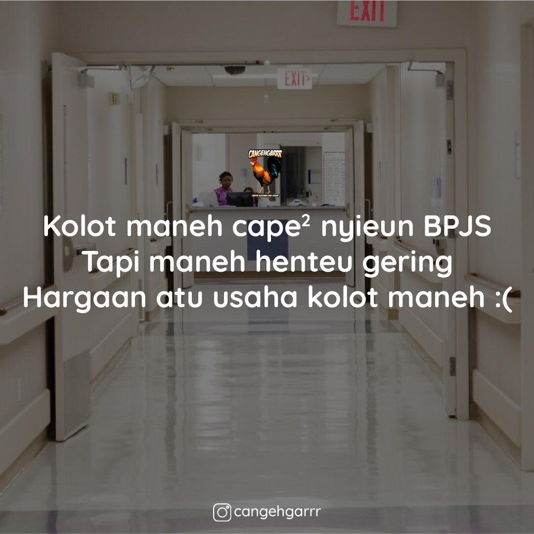 cangehgarrr's tweet photo. Cing atuh jang, neangan duit teh hese.
#cangehgarrr #caritangenahdansegar #bobodoransunda #sundalucu #sunda #bandung #gedungsate #trending #iklas #lokalpride #komedi https://t.co/1qbppIPz0M